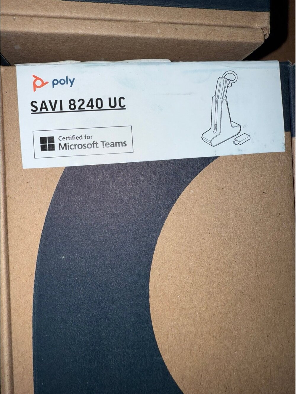 Poly Savi 8240 UC S8240 C D200 USB Headset - Picture 7 of 11